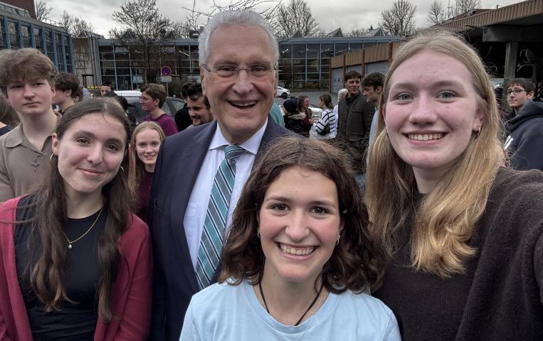CJT-Coolrider mit Staatsmininster Joachim Herrmann.
