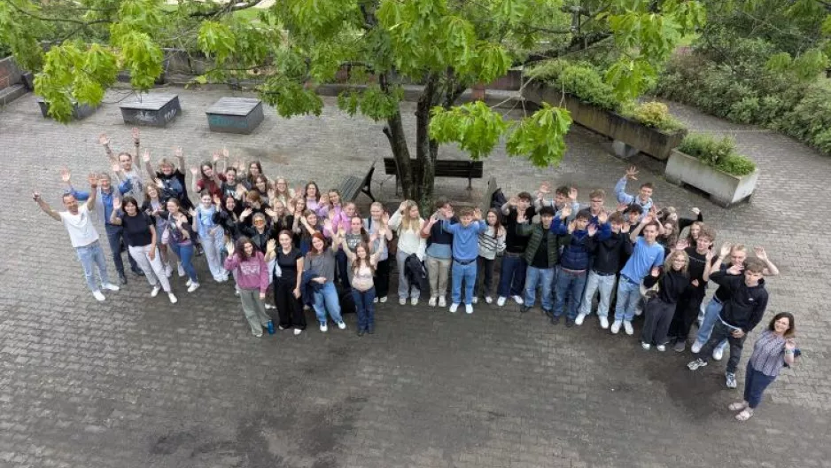 Polnische Gäste zu Besuch am CJT