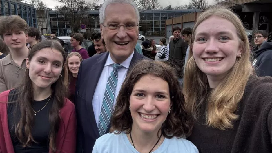 CJT-Coolrider mit Staatsmininster Joachim Herrmann.